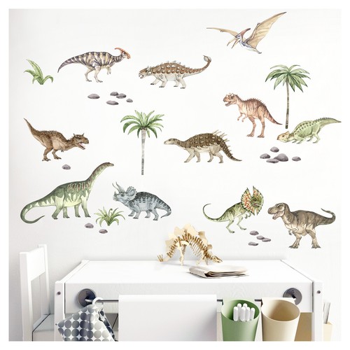 Wandtattoo dinosaurier set - wandtattoo,