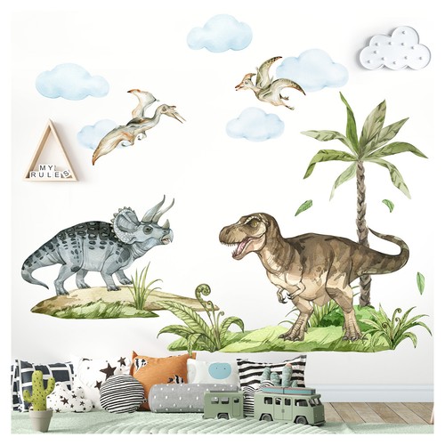 Wandtattoo dinosaurier rex - wandtattoo, t-rex