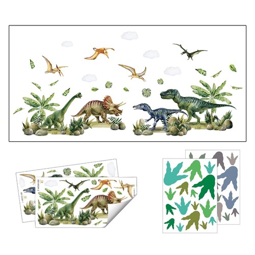 Wandtattoo dinosaurier 30x60cm - wandtattoo,