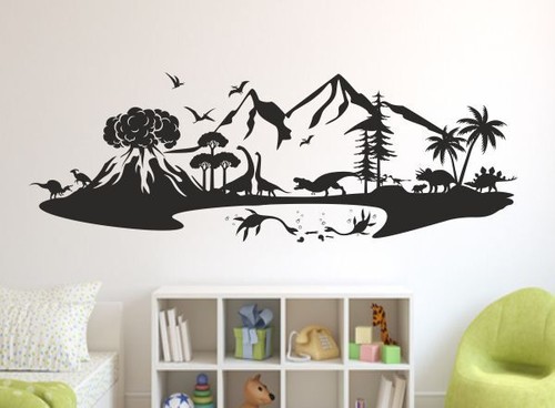 Wandtattoo wand aufkleber dino - wandtattoo,