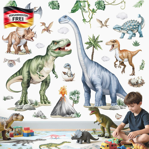 Wandtattoo dinosaurier - wandtattoo,