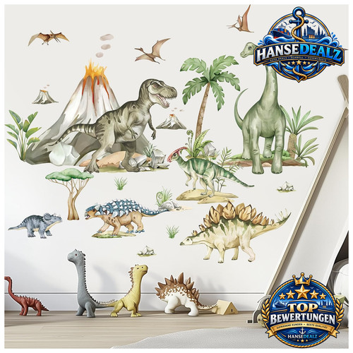 Wandtattoo xxl dinosaurier - wandtattoo,