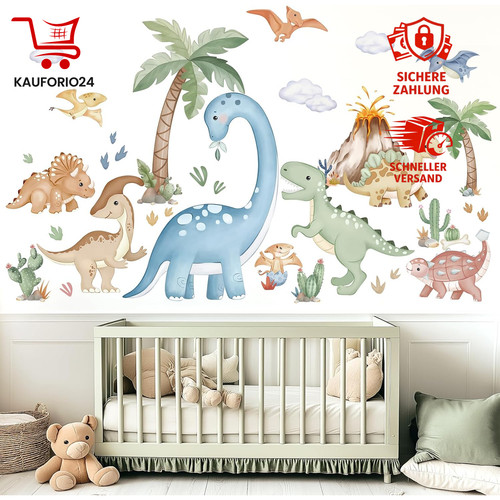 Wandtattoo dinosaurier xxl - wandtattoo,