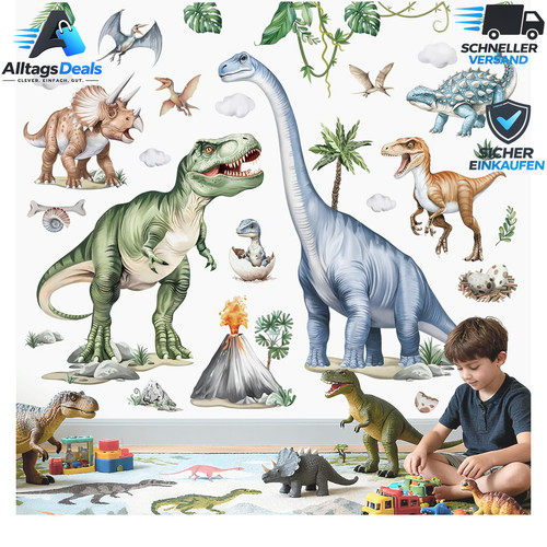 Wandtattoo dinosaurier xxl - dinosaurier,