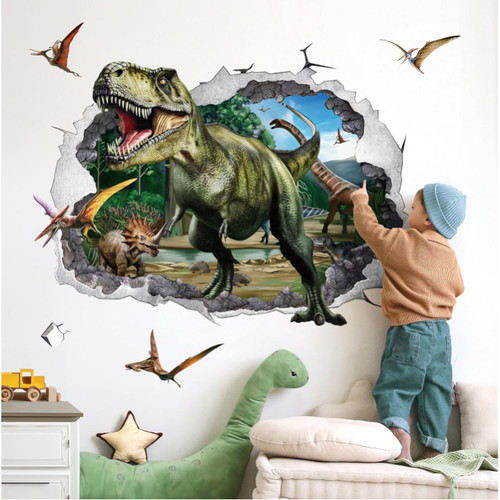 Wandtattoo dinosaurier - 3d,