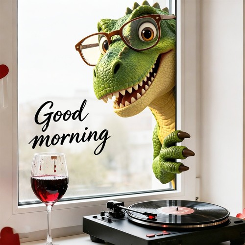 Dinosaurier guten morgen - dinosaurier,
