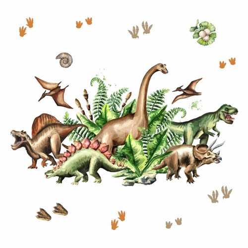 168 wandtattoo dinosaurier - 168,