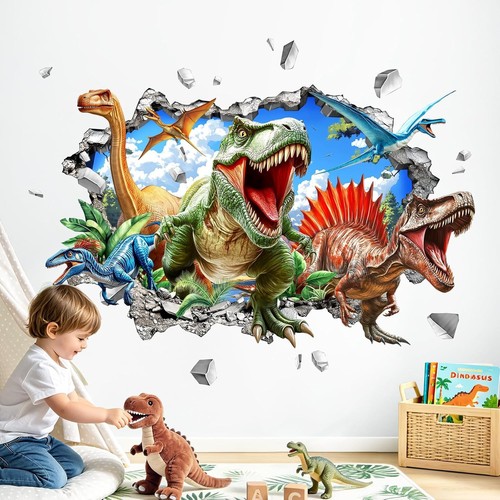 Wandtattoo dinosaurier xxl - 3d,