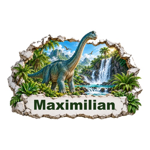 Dinosaurier wandtattoo mit - wandtattoo,