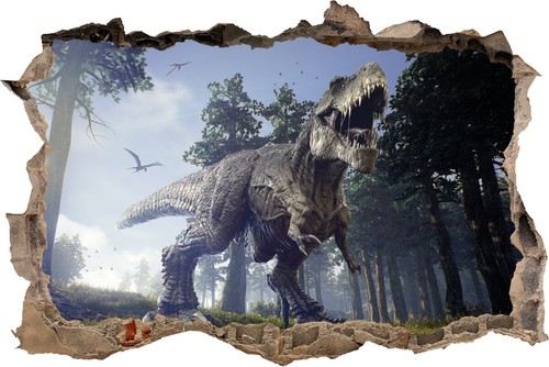 Wandtattoo dinosaurier rex - wandtattoo, t-rex