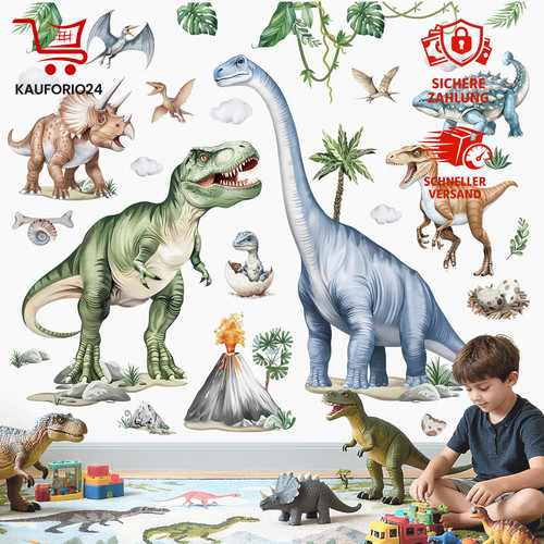 Wandtattoo dinosaurier xxl - wandtattoo,